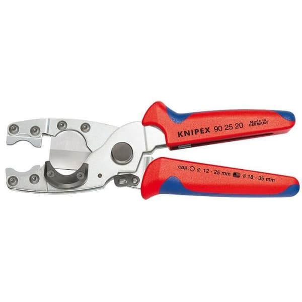 Knipex Rörskärare för PEX och flerskiktsrör och skyddsmantlar 210 mm - 90 25 20 SB