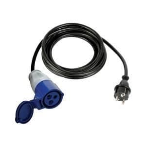 SCHUKO PLUG TO CEE PLUG ANSLUTNING - 3M - H07RN-F 3G1.5 - Rak