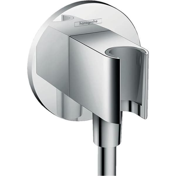 Handduschhållare - Hansgrohe - FixFit - Krom - Armbåge - Inredning