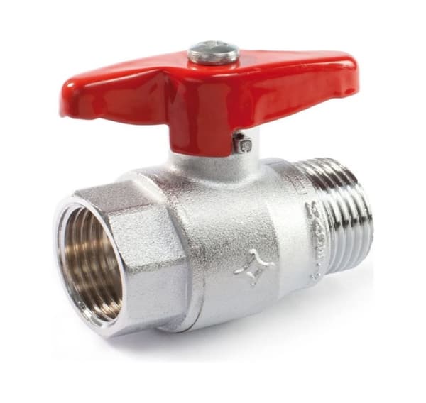 Kuleventil FM 3/4'' med sommerfugl Rastelli