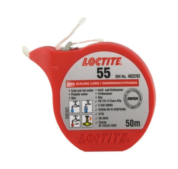 Rörtätningssnöre Loctite 55 50m