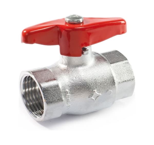 Kugleventil FF 3/4'' med sommerfugl Rastelli