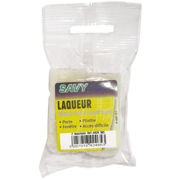 Velourlackrör mini - 2-pack - 65 mm