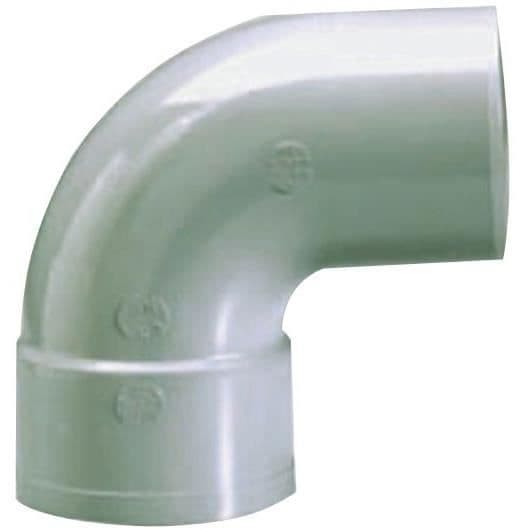 PVC-böjd 87° - GIRPI - Diameter 100 mm - Honor/maskin - Plastik