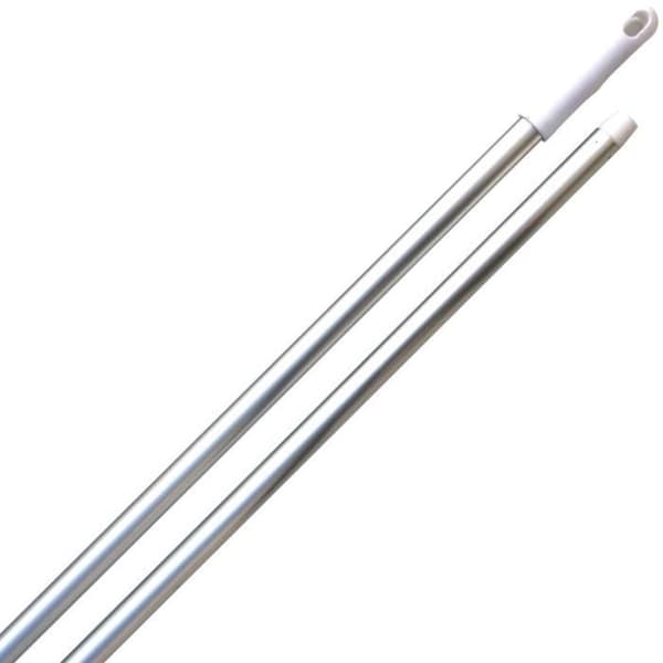 HEVA Manche i aluminium - 1,40 m - Vit och grå