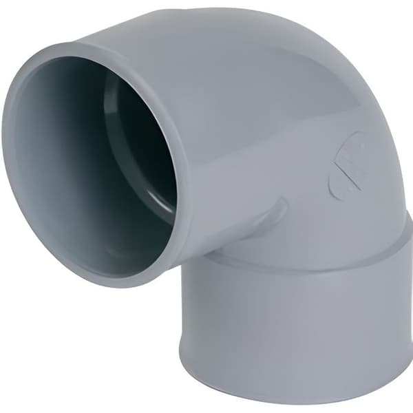 Böj 87°30 i PVC diameter 32, FF dubbel insats…
