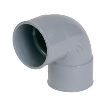 Böj 87°30 i PVC diameter 50, FF dubbel anslutning…