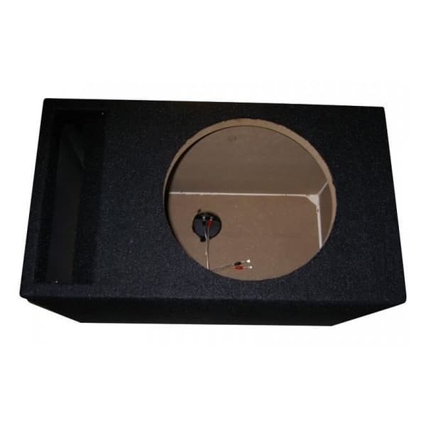 Anslutningsplatta - Necom - 10" - MDF - 42 liter - Svart