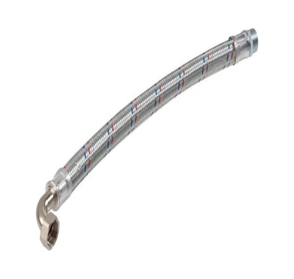 Fleksibel slange 1'' - 50cm med albue