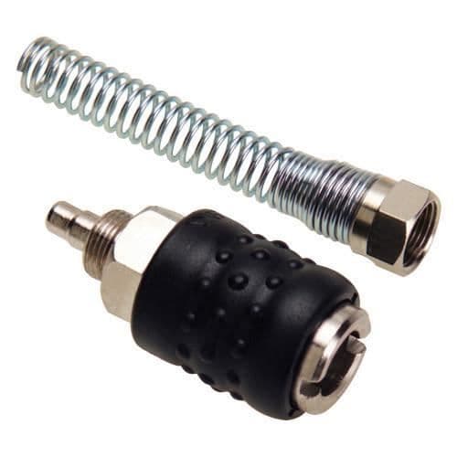 Slangfjäder snabbkoppling 6x8 mm. (Blister 1 enhet
