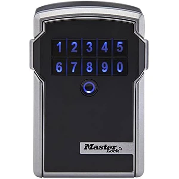 Bluetooth nyckelskåp - MASTER LOCK - 5441EURD - Svart - Grå - Stöldskydd