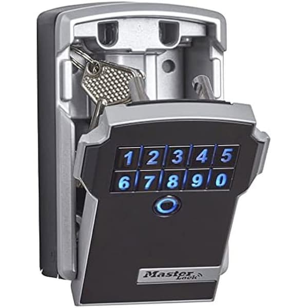 Bluetooth nyckelskåp - MASTER LOCK - 5441EURD - Svart - Grå - Stöldskydd
