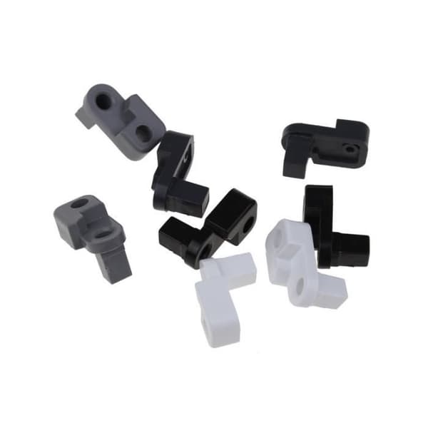 WHIRLPOOL - STOP ÄRM VÄNSTER KIT (vit + grå + svart) - 481010632826