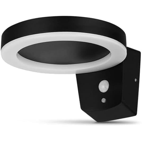 Solenergi - REV - 2023001100 - Svart - Rund - LED