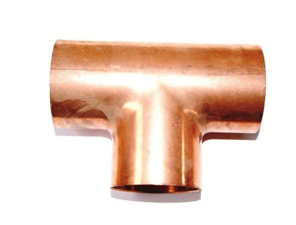 Manchon - koppling - böj Viega - 110819 - T-koppling i koppar 54 mm