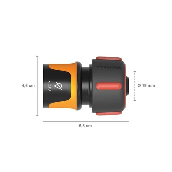 Fiskars - 1027081 - Snabbkoppling med stopp 3/4FS