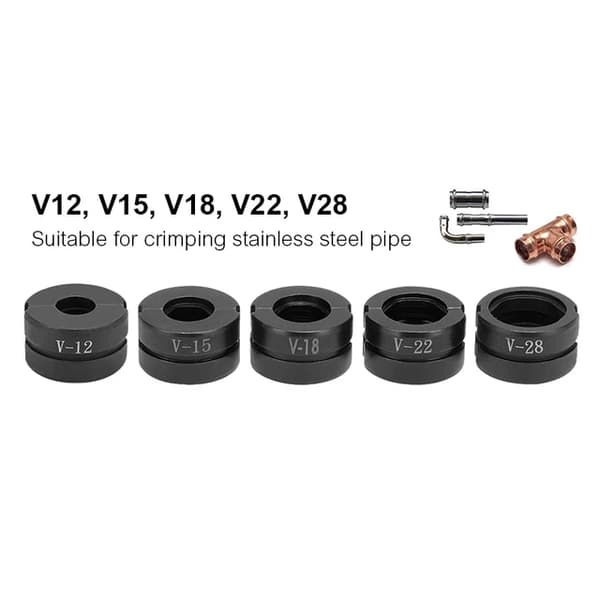 Hydraulisk Rørværktøj, Pex Fittings Kompatibilitet, Cooper Cube Presseforme, V12 15 18 22 28mm