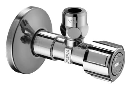 COMFORT 1/2x3/8"" vinkelreguleringsventil med ASAG, med 250 m filter, KROM