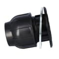 Miniatyrbillede 3 af 5: Klemflange PP 110x4"" DN100, PN10/PN16 med flange, til PE-rør, sort