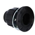 Miniatyrbillede 4 af 5: Klemflange PP 110x4"" DN100, PN10/PN16 med flange, til PE-rør, sort