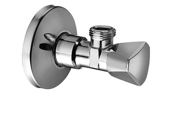 Sanland vinkelventil 1/2"x3/8"" forkromet uden møtrik