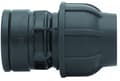 Miniatyrbillede 1 af 5: Kompressionsfitting PP 63x2"" GW indvendig gevind PN16, til PE-rør, sort
