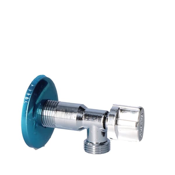 Eco-krominen kulmaventtiili 1/2"-1/2"