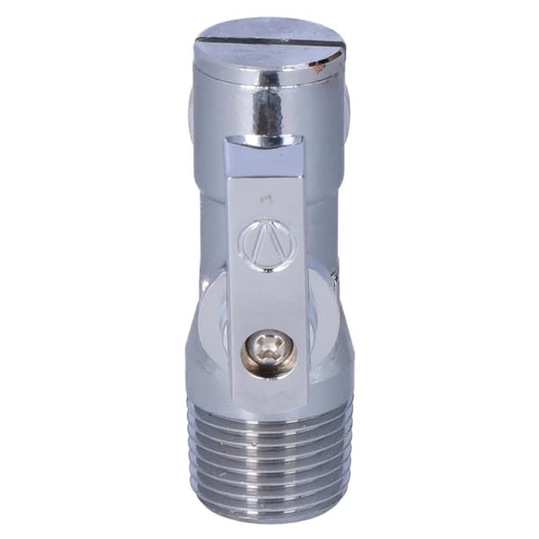 Vinkelkugleventil med filter ANGEL Plus krom 1/2""-1/2""