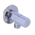 Miniatyrbillede 2 af 4: Trangle keramisk hovedvinkelventil forkromet 1/2""-3/8""