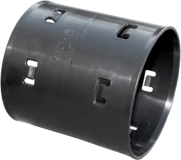 PVC-viemäröintiholkki DN/OD 125, musta