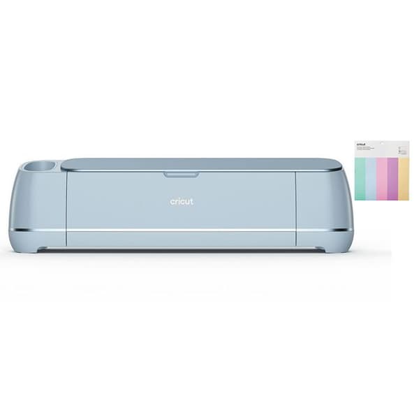 Cricut Maker 3 skärmaskin + 10 pastellfärgade kartongklistermärken 33 x 33 cm