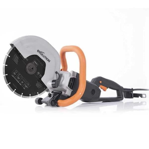 Evolution R255DCT 255mm 10" elektrisk materialskärare med diamantblad