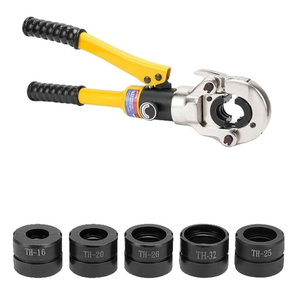 Hydrauliske Pex Rørværktøjer, Europæisk Lager, Kompatibel med Pex, Rustfrit Stål, Kobber Rør, TH og V og M