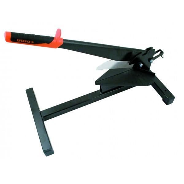 geringsgiljotin med 130 mm blad i rostfritt stål...