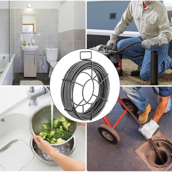 Dräneringskabel, hög vridmomentöverföring, mångsidig skärsats,15M, 9,5 mm