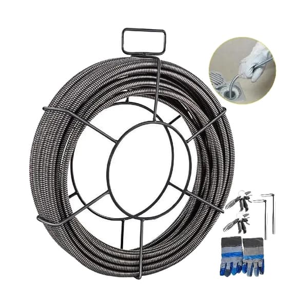 Dräneringskabel, hög vridmomentöverföring, mångsidig skärsats,15M, 9,5 mm