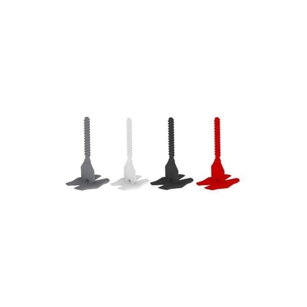 Bottenplatta - RUBI - Cyklon 1,5 mm - Nivelleringssystem - Vit - Storformatsplattor