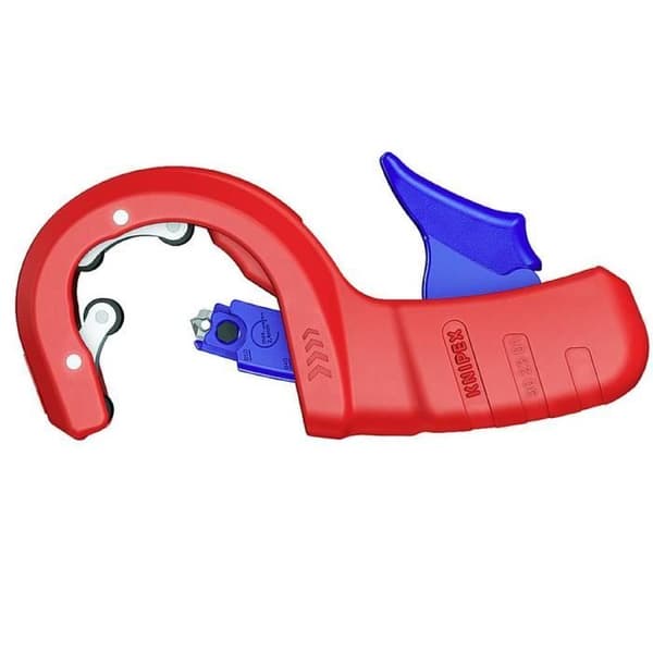 Knipex Rörskärare DP50 Rörskärare för plastbelagda plastavloppsrör 202mm 90 23 01 BK