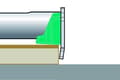 Miniatyrbild 3 av 6: 3-i-1 hammaravdragare för sammanfogning av parkett- och laminatgolv - wolfcraft 6945000