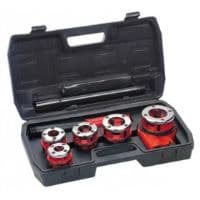 Die box - FARTOOLS - 5 DIES 3/8”, 1/2”, 3/4”, 1”, 1, 1/4” + formhållare