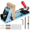 Miniatyrbild 1 av 4: Pocket Hole System - VEVOR - Pocket Hole Jig Kit Pocket Hole Jig Kit Oblique Drilling