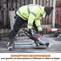 Miniatyrbild 3 av 4: Evolution R255DCT 255mm 10" elektrisk materialskärare med diamantblad