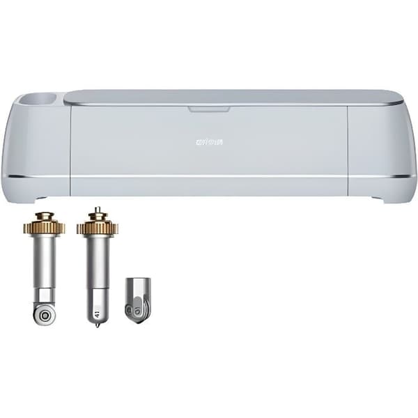Cricut Pack Maker 3 skärmaskin och värmepress med 3 blad ingår blågrå - 0093573263644