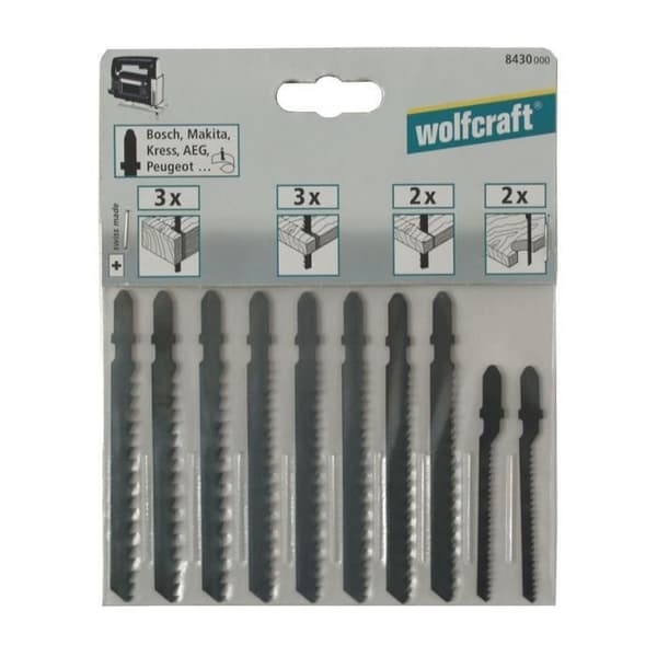 WOLFCRAFT Bosch SS Blades Set - 10 stycken