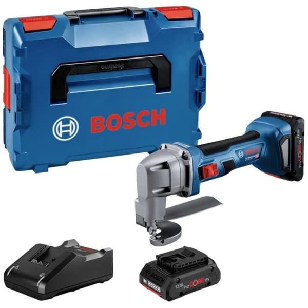 Sladdlös plåtsax - BOSCH PROFESSIONAL - GSC 18V-16 E borstlös - Metall - 2 mm