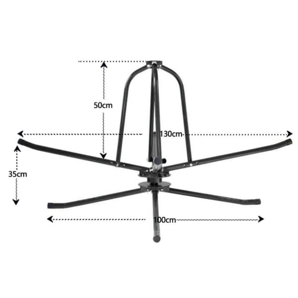 Folding Gulvvarme Rør Udløsningsanordning, Holdbart q235 Jern, Høj Belastningskapacitet på 175 Kg,sort