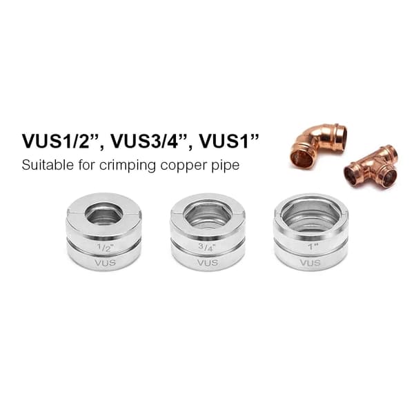 Hydraulisk Rørværktøj til Klemning, Til Pex Fittings, Til Kobber Fittings,VUS serie kæber