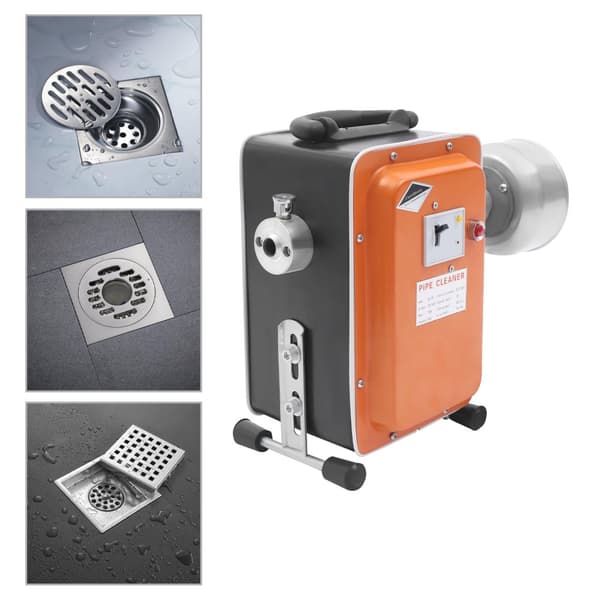 Avloppsrensningsmaskin, 750W motor, 20m rengöringslängd