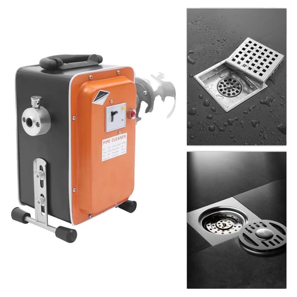 Avloppsrensningsmaskin, 750W motor, 20m rengöringslängd