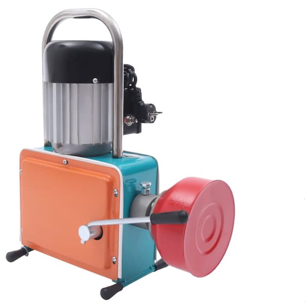 Afløbsrensningsmaskine, 1000W motor, 12 meter fjeder